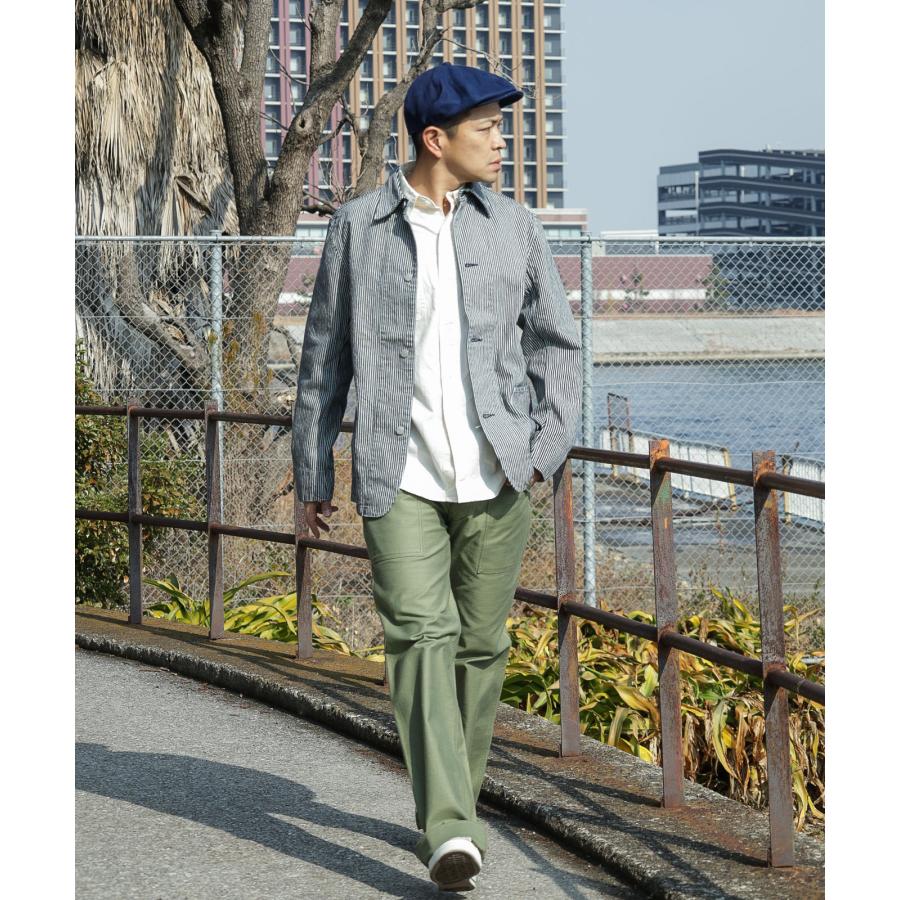 児島ジーンズ 公式通販 インディゴ 刺し子 キャスケット kojimagenes RNB-986S | 児島ジーンズ | 09