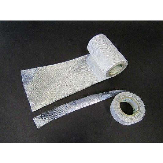 着色（黒）アルミガラスクロステープ(非粘着) 100mm幅*30m : アップ