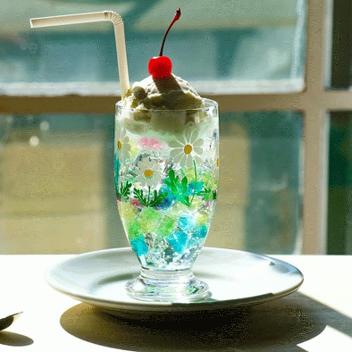 ADERIA 石塚硝子 アデリアグラス アデリアレトロ 台付グラス320 容量