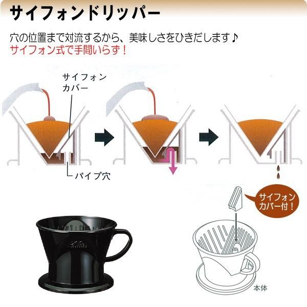 Kalita カリタ Kalita サイフォンドリッパー ブラック Kalita カリタ Kalita サイフォンドリッパー ブラック