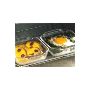 PYREX（パイレックス） オーブントースター皿 ハーフ イワキ iwaki