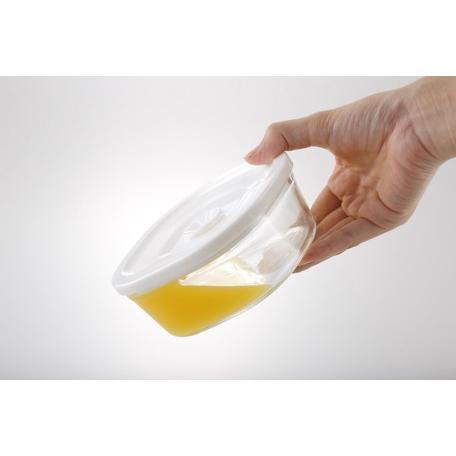 iwaki イワキ 耐熱ガラス製 密閉パック＆レンジ 450ml 実用容量450ml