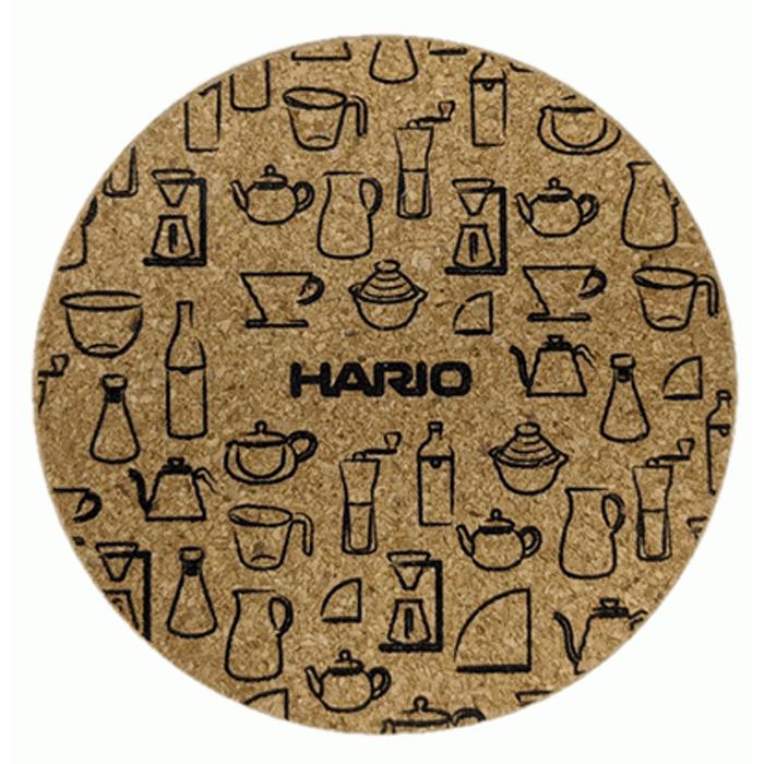 HARIO　ハリオ 　コルクマット丸型　径10cm　　CMT-M　｜hoonstore