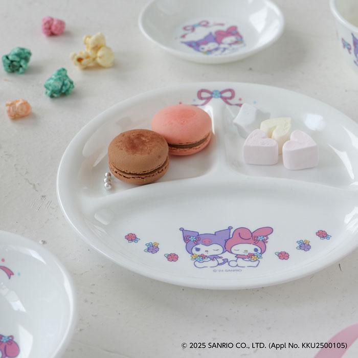 ランチ皿小 21.5cm コレール CORELLE サンリオ マイメロディ＆クロミ