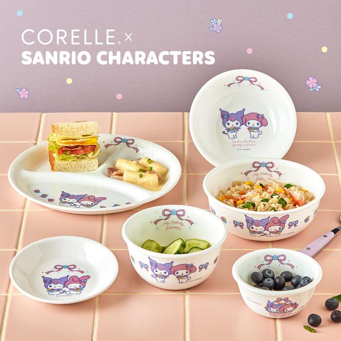 ライスボウル 11.5cm コレール CORELLE サンリオ マイメロディ＆クロミ