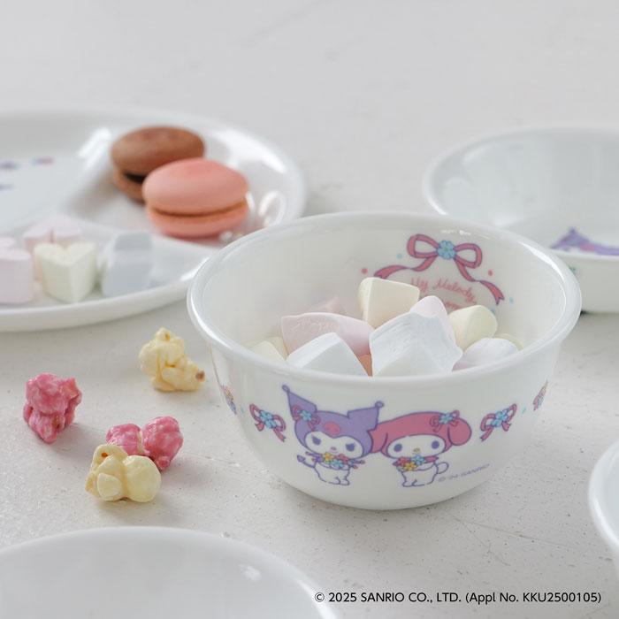 ライスボウル 11.5cm コレール CORELLE サンリオ マイメロディ＆クロミ