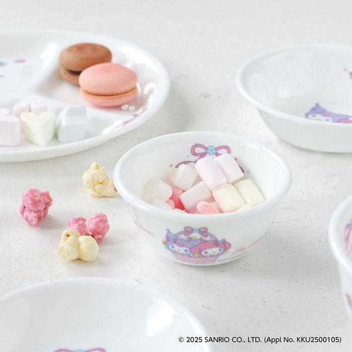 小鉢 9.5cm コレール CORELLE サンリオ マイメロディ＆クロミ 強化耐熱