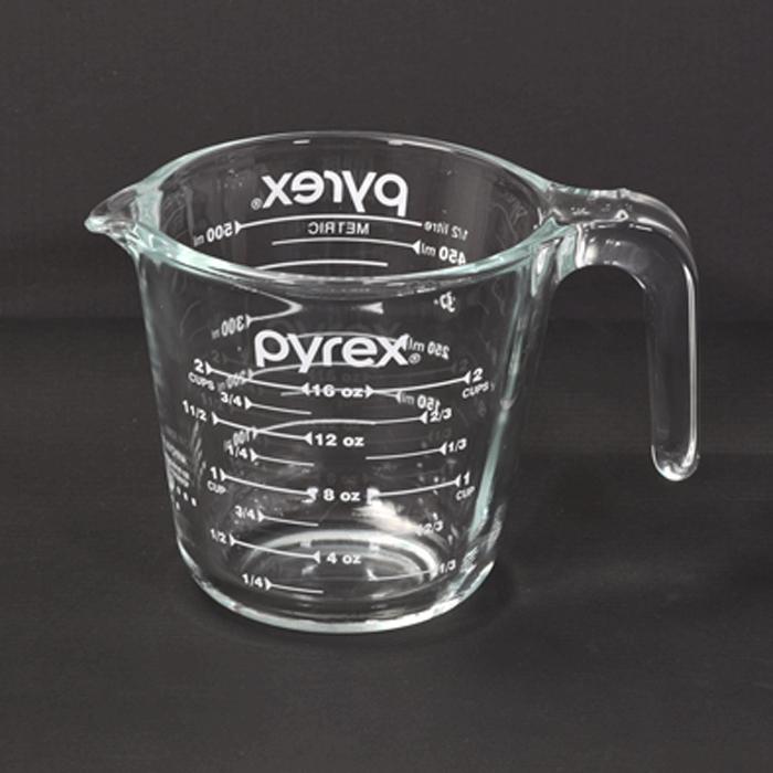 PYREX PYREX パイレックス 取っ手付きメジャーカップ 500ml 強化 PYREX PYREX パイレックス 取っ手付きメジャーカップ 500ml 強化
