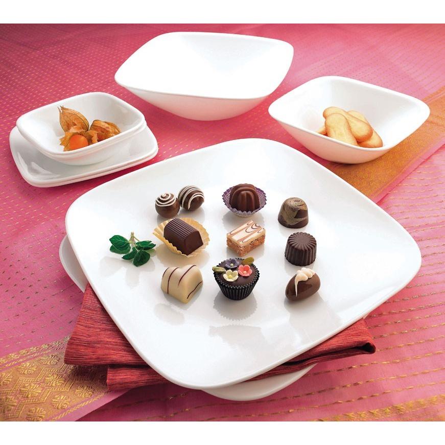 CORELLE（コレール） ウインターフロストホワイト スクエア大皿5枚組 