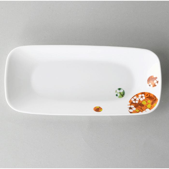 コレール　CORELLE　ボンボンフレール 　スクエア長皿 　26.5cm　J2210-BBFL　 CP-9171　耐熱強化ガラス｜hoonstore