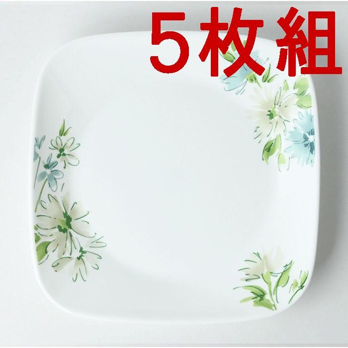 コレール　 ＣＯＲＥＬＬＥ　フェアリーフローラ 　スクエア中皿 5枚組　パール金属　J2211-FFA-5 　 CP-9468-5｜hoonstore