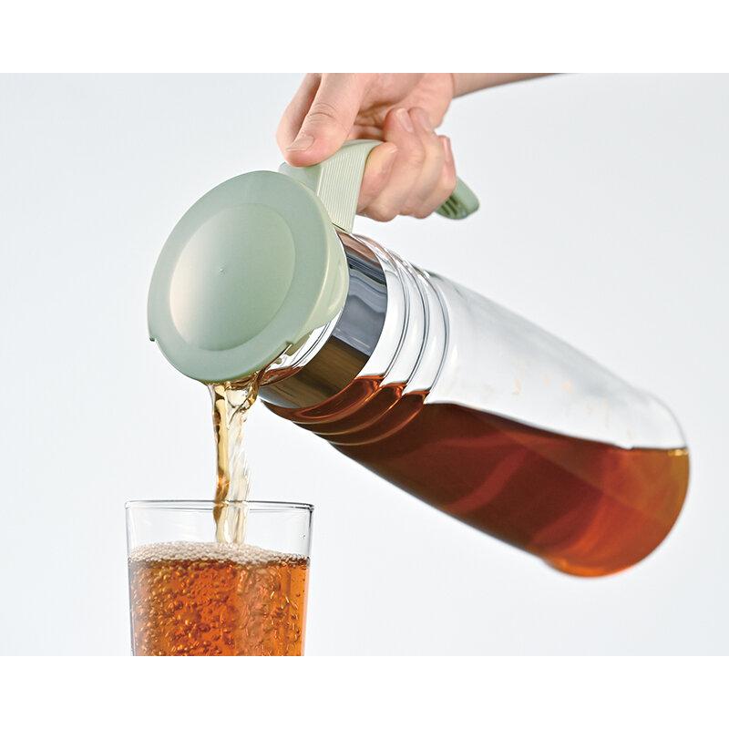 ハリオ　 ＨＡＲＩＯ　かご網付き水出し茶ポット　実用容量：１２００ｍｌ　耐熱ガラス｜hoonstore｜04
