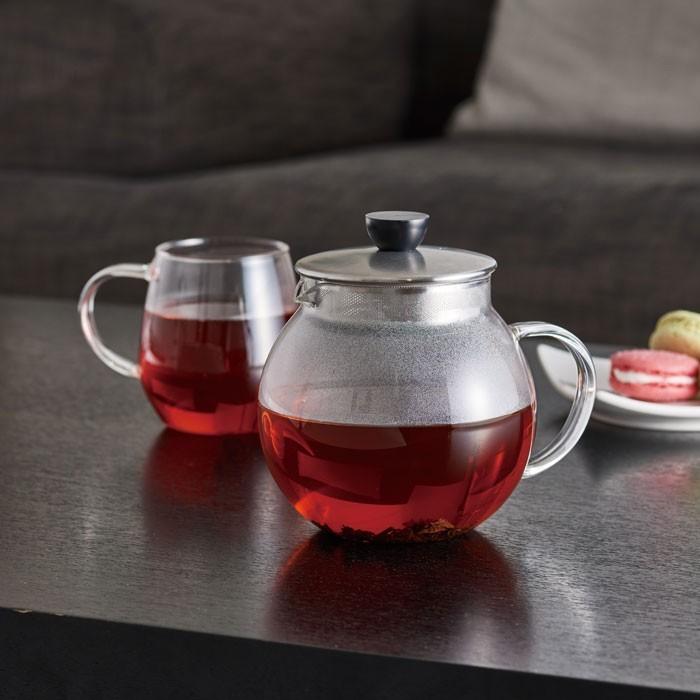 HARIO（ハリオ） ジャンピングリーフポットS 耐熱ガラス 実用容量