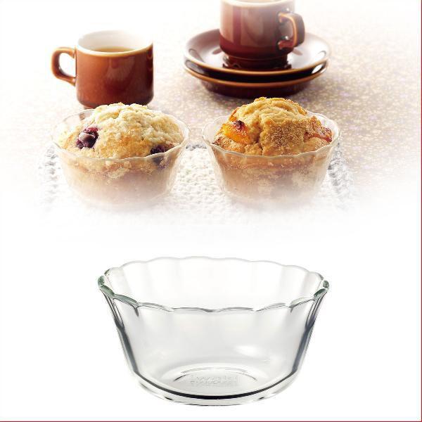 PYREX（パイレックス） iwaki イワキ カスタードカップ 180ml