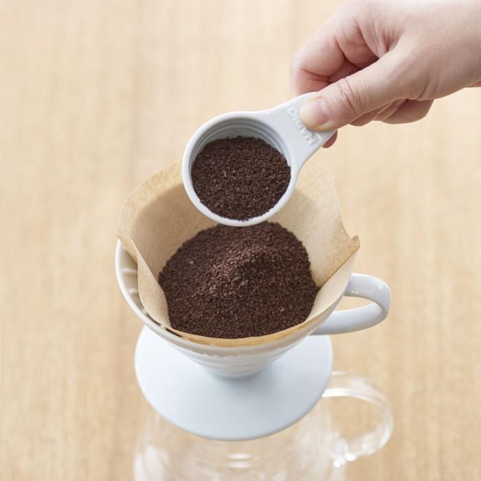 ハリオ ＨＡＲＩＯ　Ｖ６０計量スプーン　種類：セラミック・ウッド　※各種別売　コーヒー粉すりきり１２ｇ｜hoonstore｜06