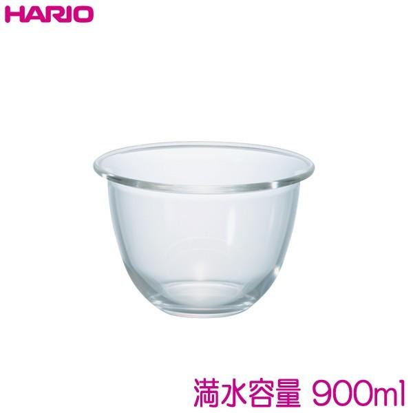 HARIO（ハリオ） 耐熱ガラス製ボウル3個セット 満水容量900ml、1500ml