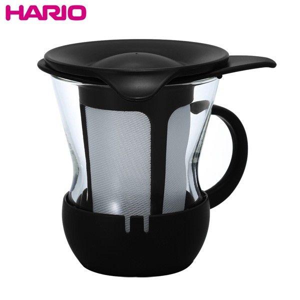 ハリオ ＨＡＲＩＯ　ワンカップティーマグ　２００ｍｌ　１杯用　ブラックのみ　耐熱ガラス製　OTMH-1B｜hoonstore｜02