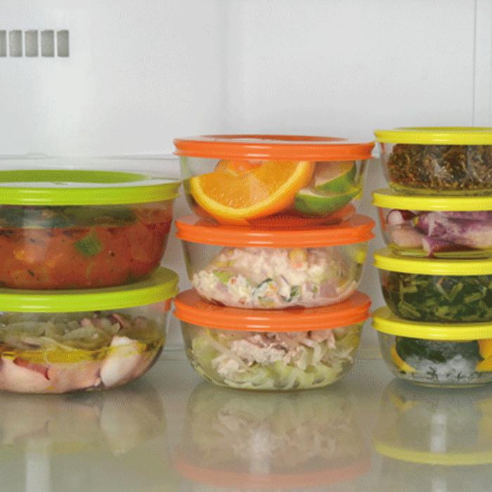 新品★ 】iwaki イワキ★ PYREX PYREX イワキ (iwaki) 耐熱ガラス保存容器 <br>パックぼうる 9個