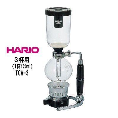 ハリオ HARIO コーヒーサイフォン テクニカ 人気No.1/本体 3杯用 TCA-3