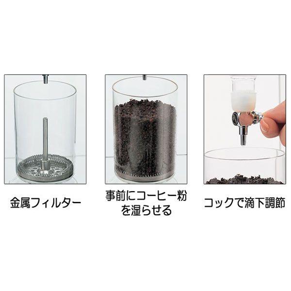 HARIO（ハリオ） ウォータードリッパー・クリア 2〜6杯用 ポタポタと水