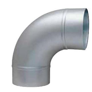 スパイラルダクト200Φ 90°エルボ : 保温屋.com - 通販 - Yahoo