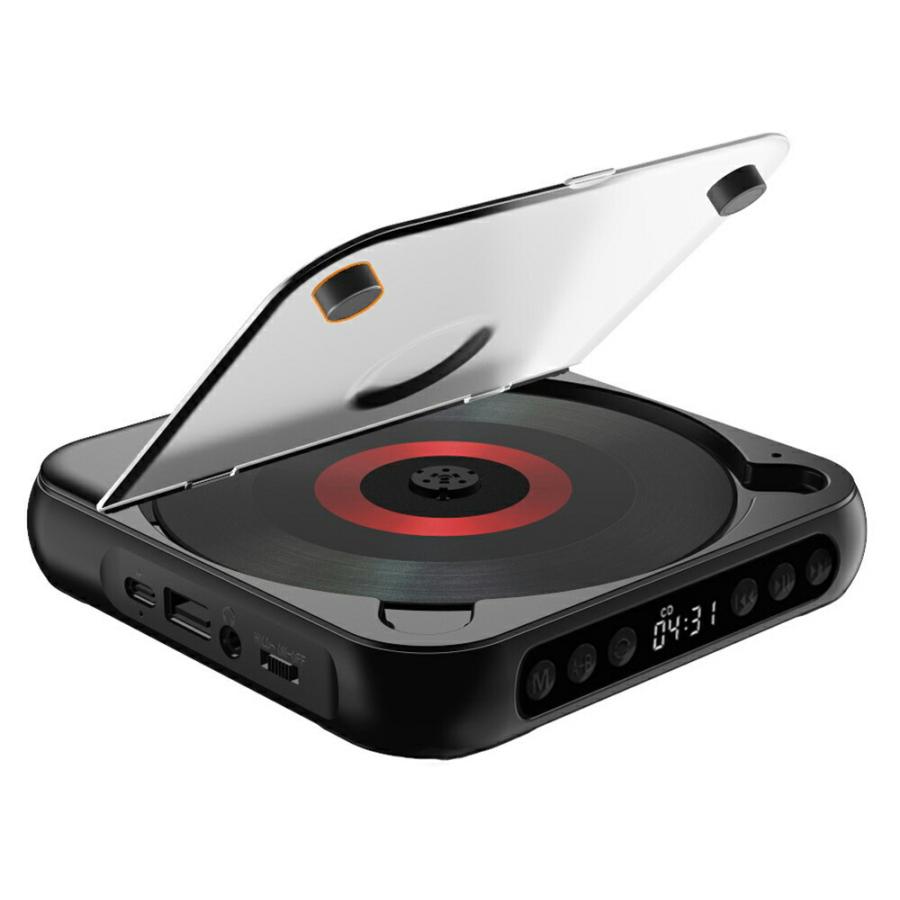 即納／レビュー特典 ポータブル USB/CDプレーヤー Bluetooth 5.3対応