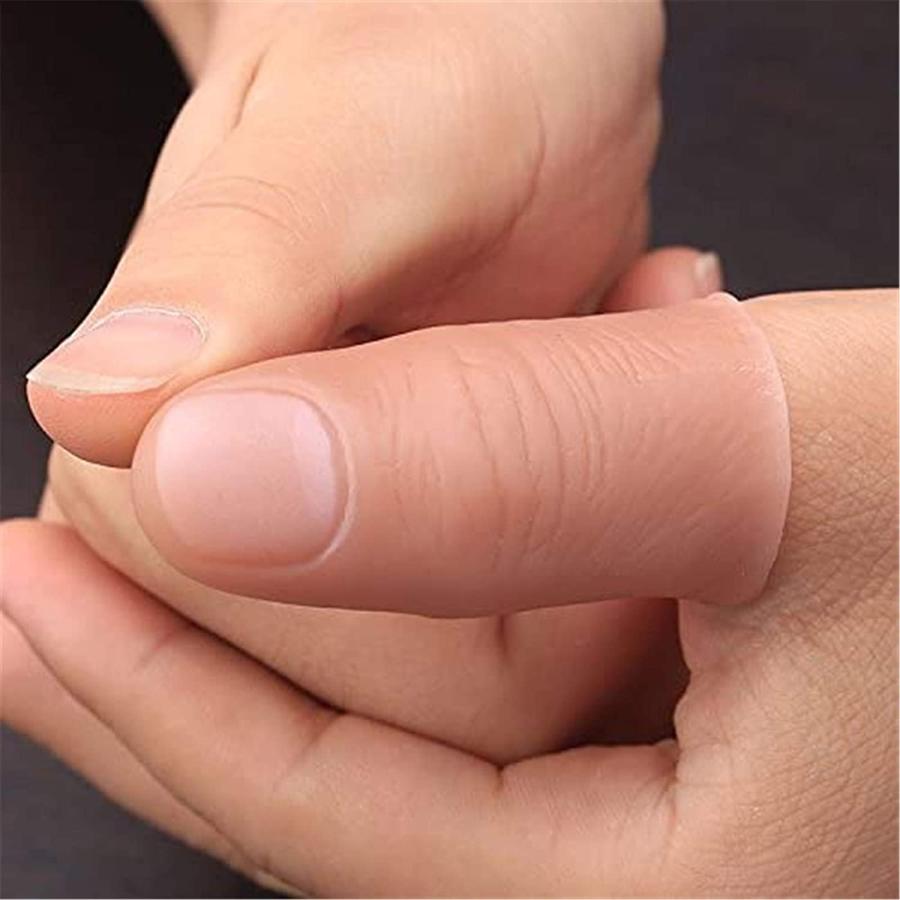 レビュー特典】サムチップ マジックトリック指 リアル 親指 爪 仮指