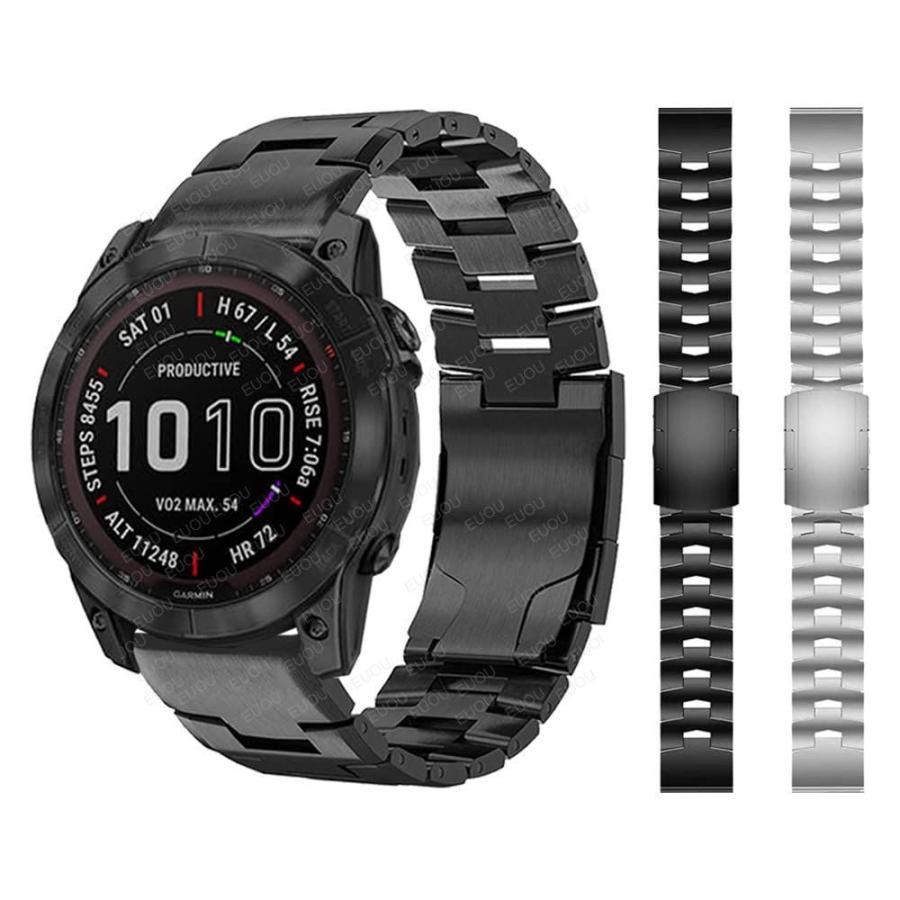 Garmin QuickFit 26mm チタンバンド QuickFit® 26mm Gray DLC Titanium | 製品 | Garmin 日本