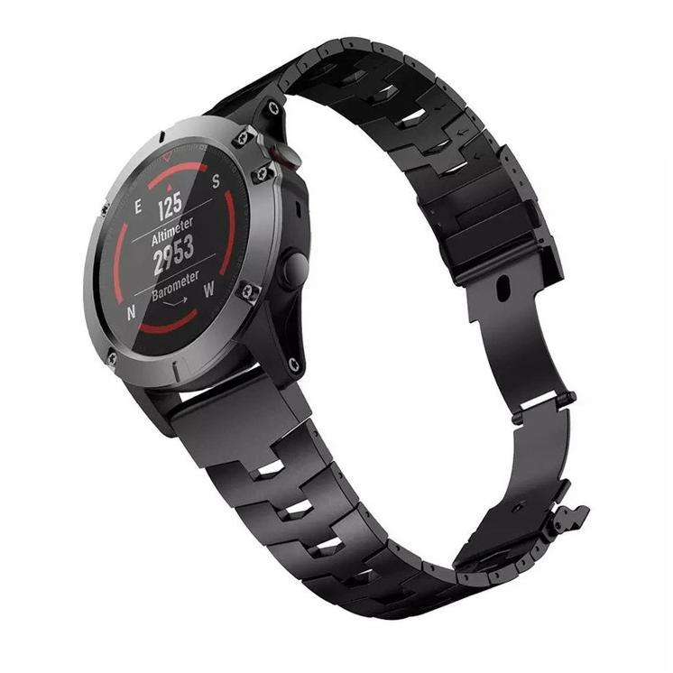 人気 チタン合金スマートウォッチ QuickFit 22mm/26mm 時計バンド