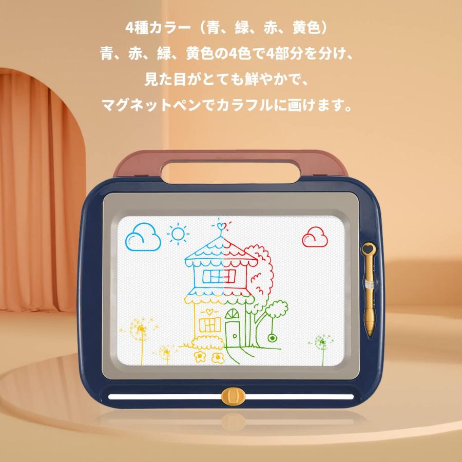 翌日配達☆即納】お絵かきボード 磁石 大画面（40*31） 4色 マグネット