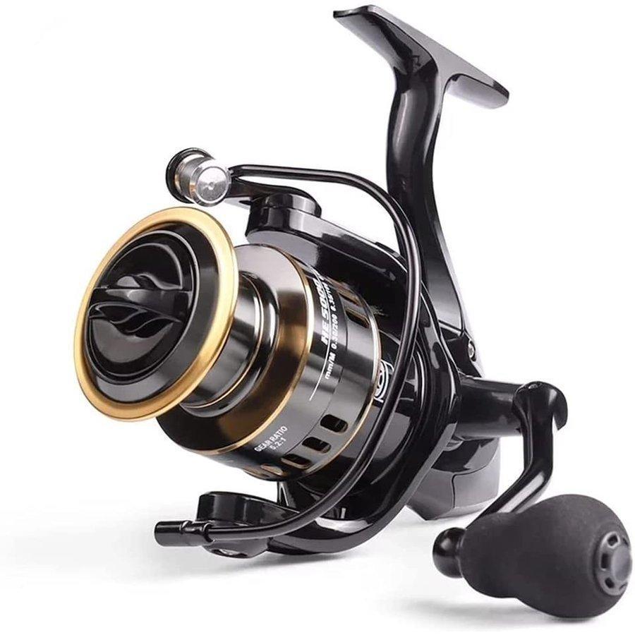 新しい HE500-7000 スピニングリール ギア比 5.2: 1 すべての金属