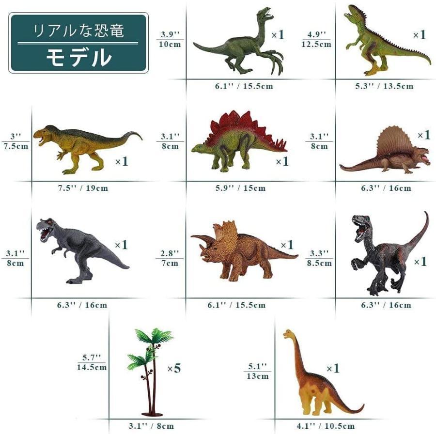恐竜 おもちゃ フィギュア 恐竜世界 恐竜セット パズル 6歳以上使用