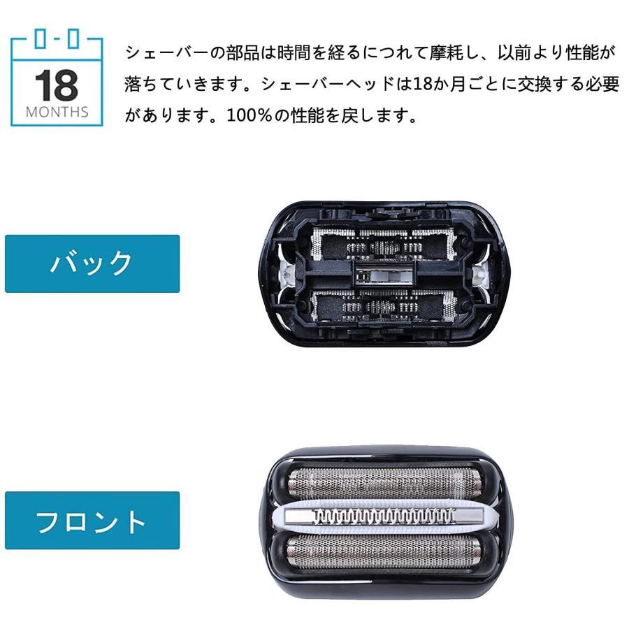 ブラウン対応 s3 替刃 3080s 3040s 3020s 3010s 350cc 310s シリーズ3