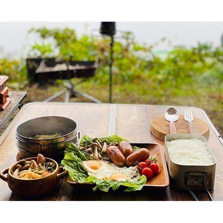ソロキャンプ 半自動炊飯 メスティンセット メスティンセット 飯盒 キャンプ用品 災害時用 半自動炊飯 バリ取り