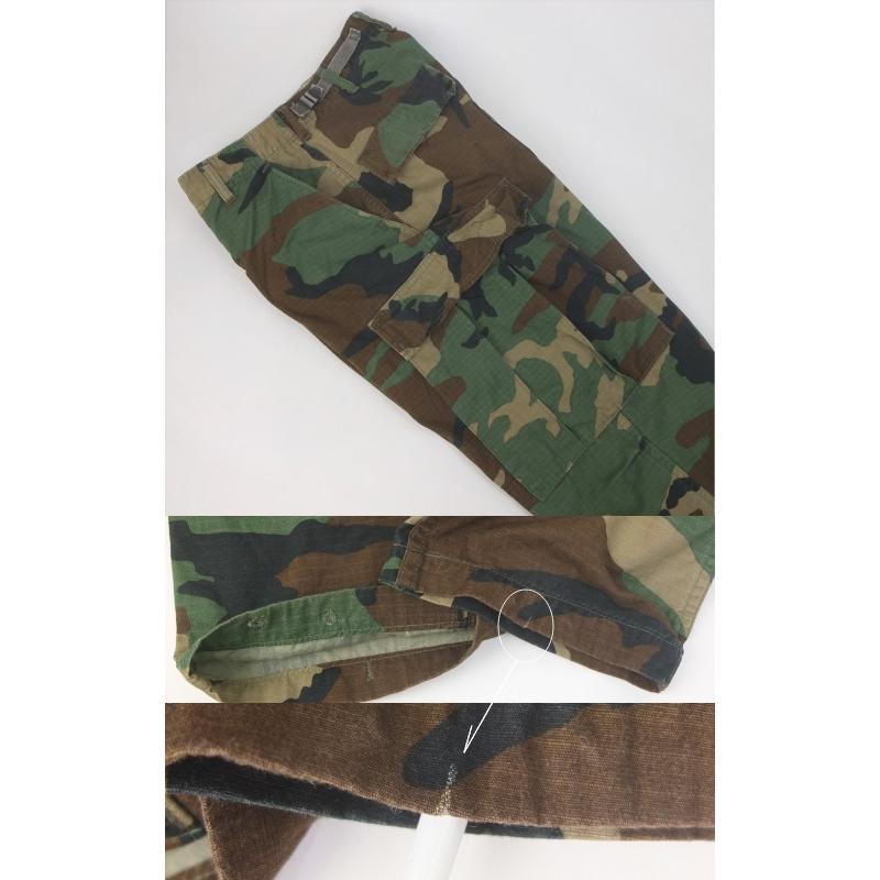 MILITARY（ミリタリー） 古着 米軍 ウッドランドカモ BDU パンツ SR