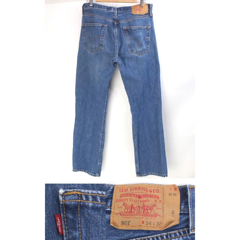 リーバイス Levi's 501 USA製最終モデル 実寸W34L31.5 リーバイス Levi's 501 USA製最終モデル 実寸W34L31.5 - メルカリ