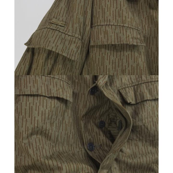 MILITARY（ミリタリー） 古着 東ドイツ軍 レインドロップカモ 中綿