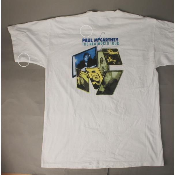 ポールマッカートニー 1993年 new world tour Tシャツ USA製 ポールマッカートニー 1993年 new world tour Tシャツ USA製