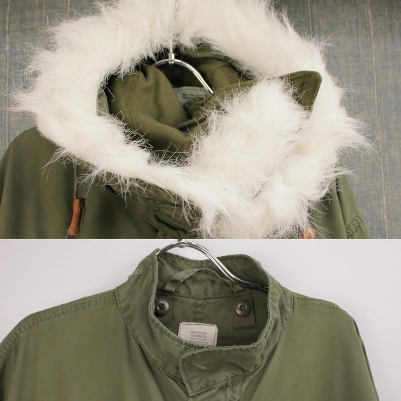 フルセット】72年 M-65 フィッシュテールパーカ XSフード