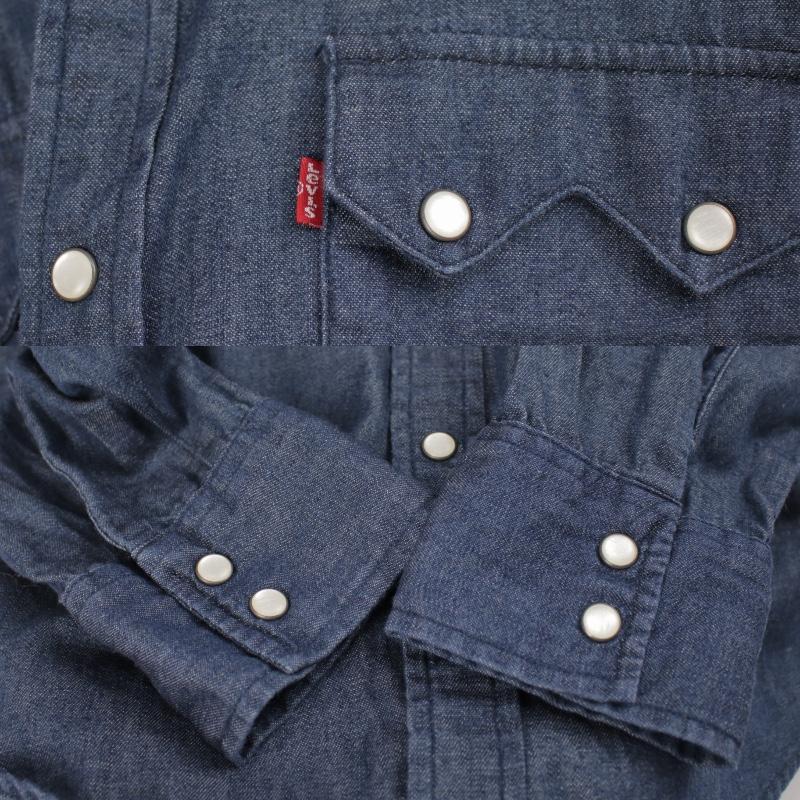 リーバイス　 Levi's 長袖 デニムシャツ [9018972]｜hooperdoo｜04