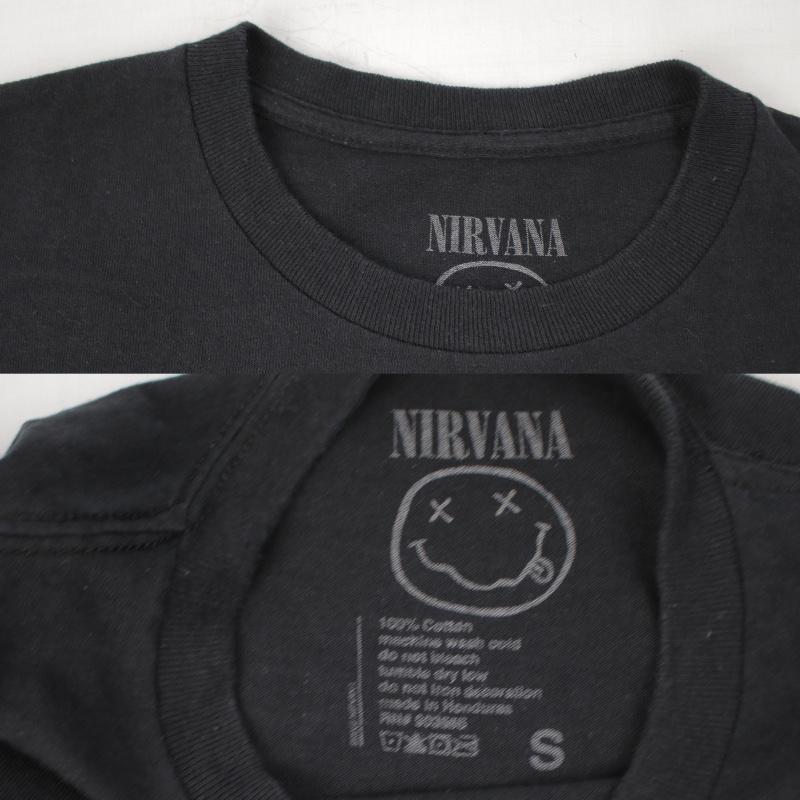 ニルヴァーナ　Tシャツ  BLK　古着 バンドT NIRVANA 【メール便可】 [9019031]｜hooperdoo｜04