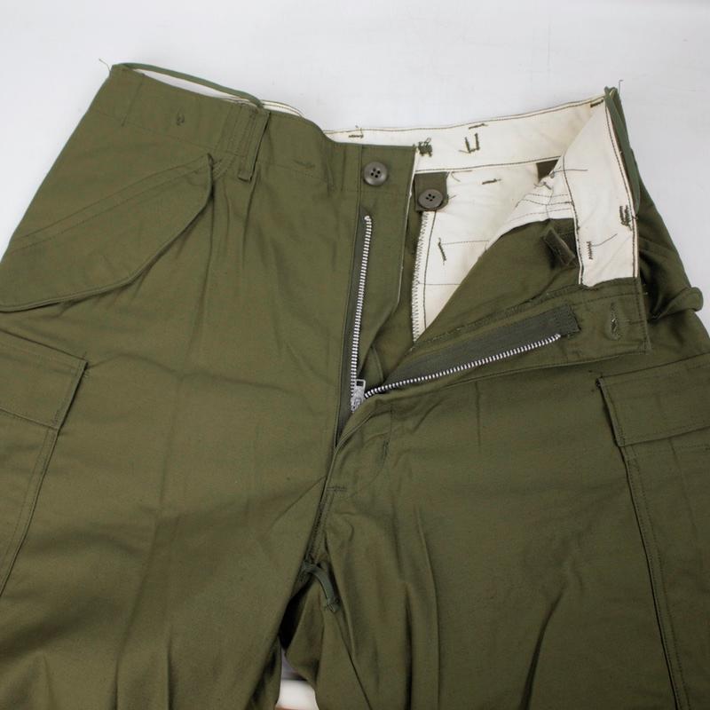 MILITARY（ミリタリー） M-65 フィールドパンツ MR 実寸W35.5 L30 初期