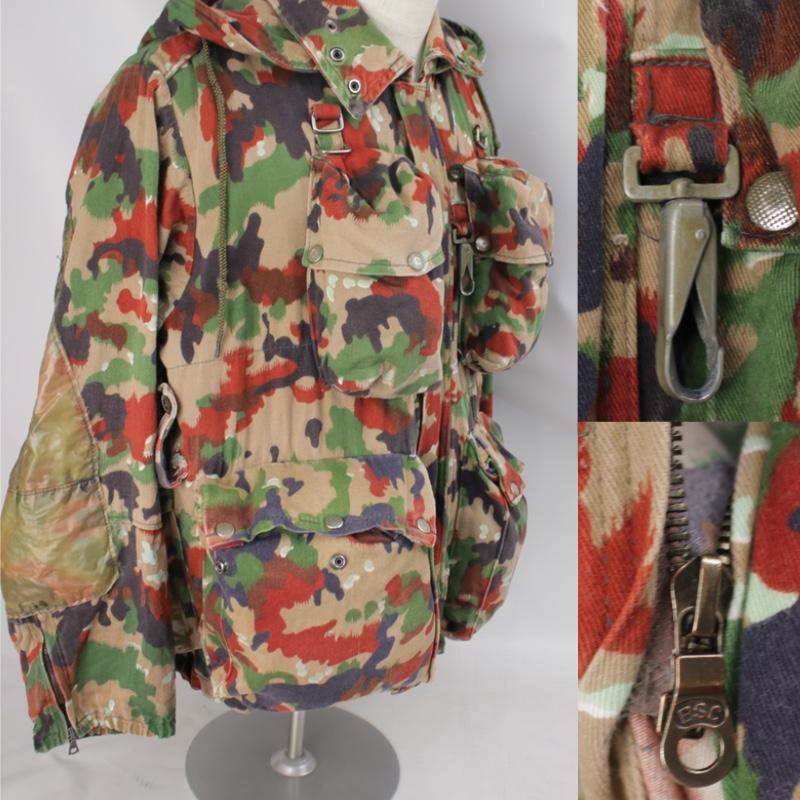 MILITARY（ミリタリー） 【30%オフ】 古着 スイス軍 アルペンカモ M-60
