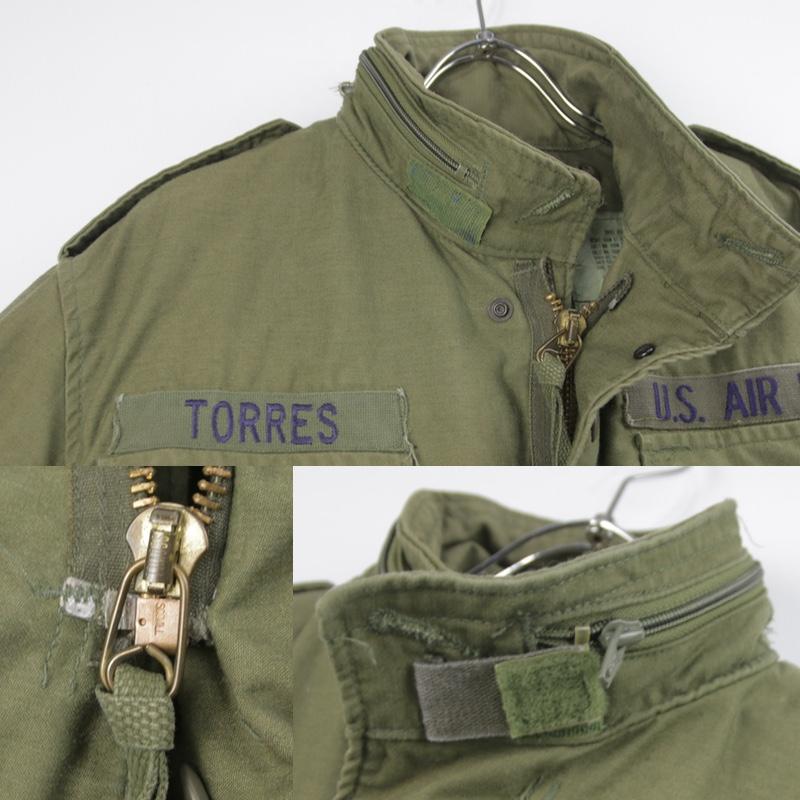MILITARY 古着 M-65 フィールドジャケット サード SR 米軍 80s