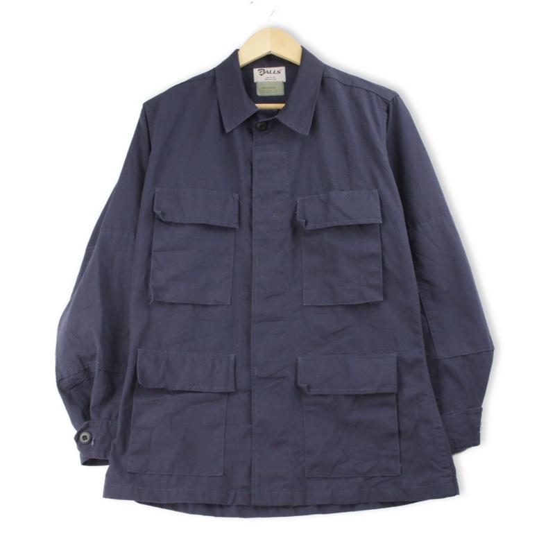 古着 BDU 民間 GALLS製 シャツジャケット NAVY [9020849] : 古着屋 