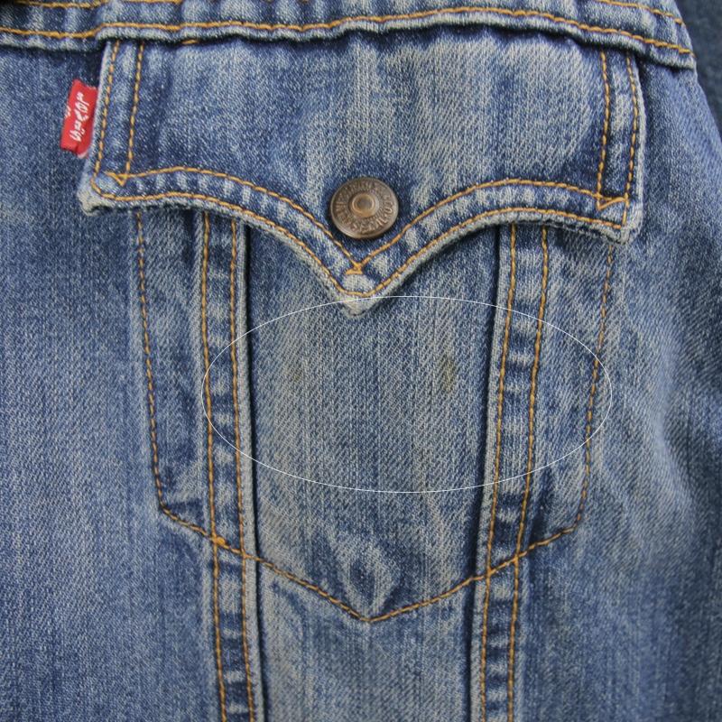 Levi's（リーバイス） 古着 Levi's 70550-0497 EASY RIDER Gジャン 00s