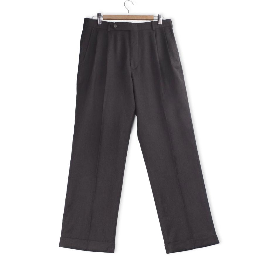 Brooks Brothers ２タック ウール スラックス W30 90～00s 日本製 Brooks Brothers ブルックスブラザーズ ウール 2タック