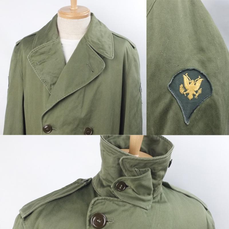 MILITARY（ミリタリー） 古着 OG-107 オーバーコート SR 米軍 50s 実物 