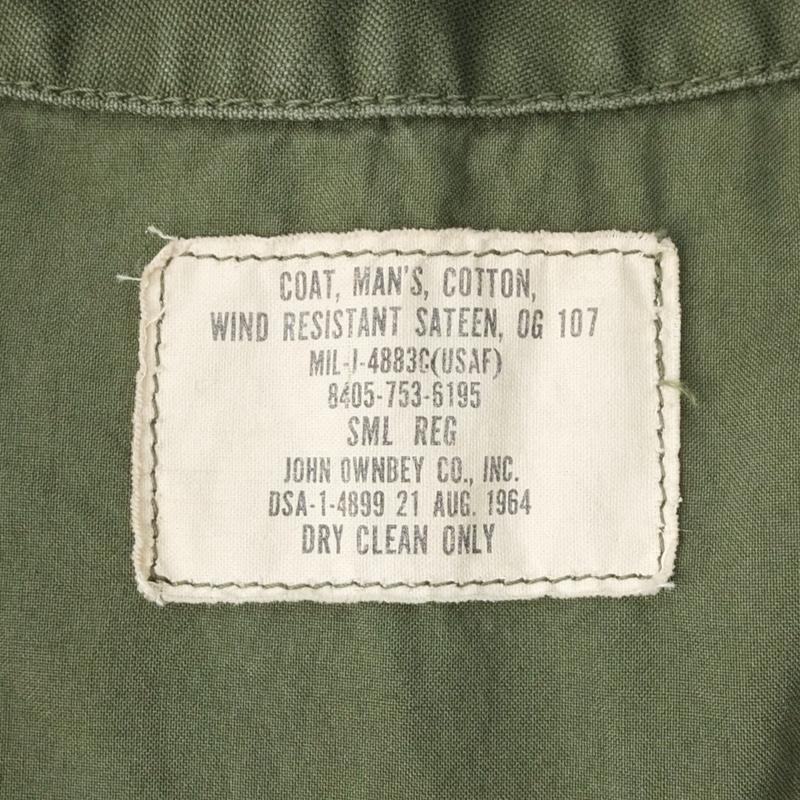 MILITARY（ミリタリー） 米軍 USAF フィールドジャケット キャトル