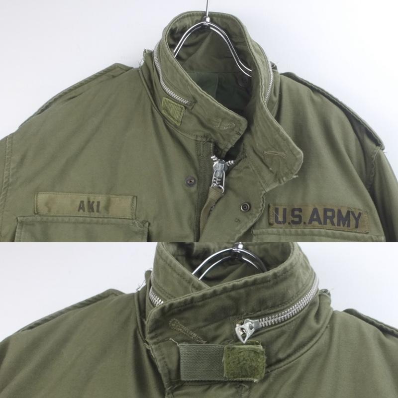 MILITARY（ミリタリー） M-65 フィールドジャケット セカンド SR 米軍 